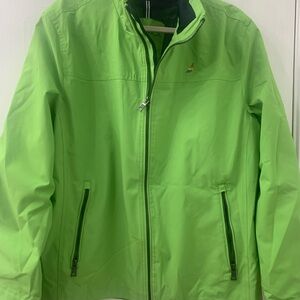 Men’s Nautica Neon Green Zip-Up Jacket